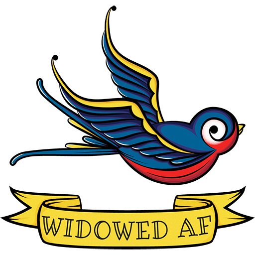 Widowed AF - Logo